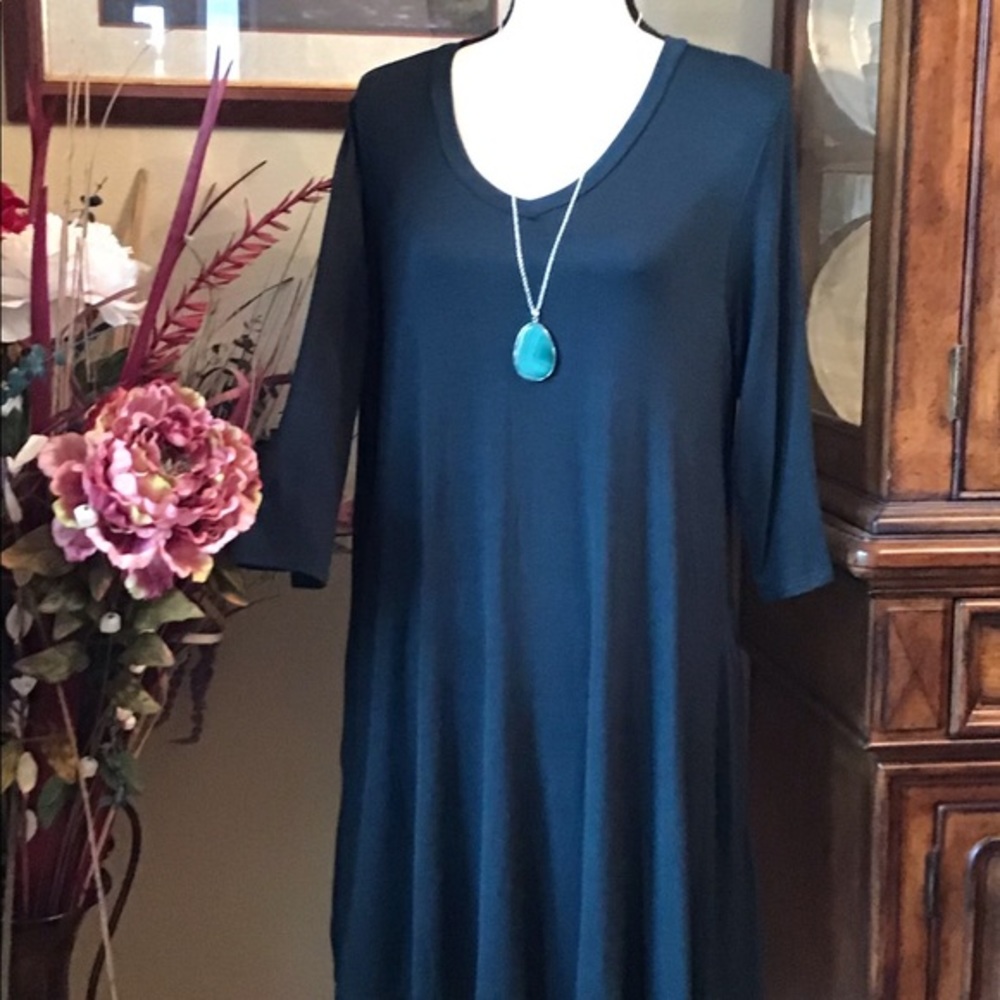 Sweet Lindsey V-NECK Tunic Top